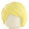 LEGO Hair, Female, Short and Tousled with Side Part, Light Yellow