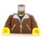 LEGO Torso, Brown Jacket