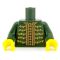 LEGO Fancy Dark Green Shirt, Renaissance Style