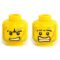 LEGO Head, Stubble and Scars, Clenched Teeth/More Clenched Teeth
