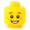 LEGO Head, Freckles, Smiling