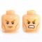 LEGO Head, Light Flesh, Frown / Mask [CLONE] [CLONE]