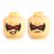 LEGO Head, Black Eye Mask, Smiling/Frowning