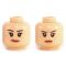 LEGO Head, Orange Eyebrows and Beard, Blue Eyes [CLONE]