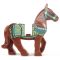 LEGO Riding Horse with Persian Blanket Print, Brown