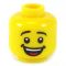 LEGO Head, Very Happy Open-Mouthed Smile