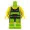 LEGO Lime Shorts and Shirt with Lime Boots