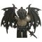 LEGO Half-Dragon, Black (Half-Black Dragon Veteran), Tattered Wings