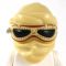 LEGO Tan Hood/Mask with Black Goggles