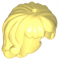 LEGO Hair, Female, Wavy and Thick, Blonde (rubber)