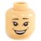 LEGO Head, Light Flesh, Large Grin and Dimples
