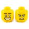 LEGO Head, Blue Eyes, Smiling/Angry