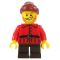 LEGO Clurichaun, Dark Brown Legs and Dark Red Do Rag