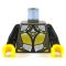 LEGO Black Torso with Futuristic Design [CLONE] [CLONE] [CLONE] [CLONE]