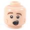 LEGO Head, Black Angular Beard [CLONE] [CLONE] [CLONE] [CLONE]