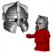 LEGO "Dwarf" Helmet by Brick Warriors