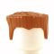 LEGO Hair, Flat Top with Long Sides, Reddish Brown [CLONE]