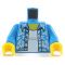 LEGO Torso, Blue Hawaiian Shirt [CLONE]