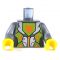 LEGO Torso, Green with Dark Green Arms, with Wolf Symbol [CLONE] [CLONE]