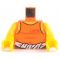 LEGO Orange Torso with Gray Vest [CLONE] [CLONE] [CLONE] [CLONE]