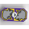 LEGO Minifig Shield Rectangular with Stud, Knights Kingdom Danju Wolf Print (Non-Sticker)
