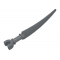 LEGO Sword, Scythe Blade with Clip Pommel