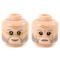 LEGO Head, White Headband and Cheek Lines, Dual Sided: Frown / Grin [CLONE] [CLONE] [CLONE] [CLONE] [CLONE] [CLONE] [CLONE] [CLONE]