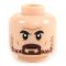 LEGO Head, Light Brown Beard, Sideburns, Moustache, and Goatee [CLONE] [CLONE]