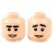 LEGO Head, Black Eyebrows, Crooked Smile / Scared [CLONE] [CLONE] [CLONE] [CLONE] [CLONE] [CLONE]