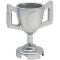 LEGO Very Large Cup/Trophy, Metallic Silver