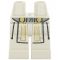LEGO Legs, White with Loincloth, Gold Designs