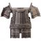 LEGO Plate Armor, Breastplate with Shoulder and Leg Protection, Knotwork, Pearl Dark Gray