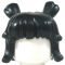 LEGO Hair, Female with Short Pigtails, Black [CLONE] [CLONE] [CLONE] [CLONE] [CLONE]