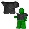 LEGO Scaled Armor ("Demon" Armor) by Brick Warriors  (w/Wing Clips and Tail Stud) [CLONE]