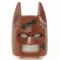 LEGO Cowl with Ears, Reddish Brown with Stitch Marks