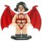 LEGO Demon: Succubus (Lust Demon), Dark Red Outfit and Wings and Black Hair