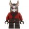 LEGO Lycanthrope: Wererat, Dark Red Shirt, Dark Brown Pants