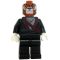 LEGO Lycanthrope: Weretiger, Dark Orange Fur, Black Layered Outfit with Dark Red Trim