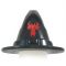 LEGO Wizard/Witch Hat, Black with Red Dragon