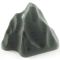 LEGO Terrain Plate, Mega Bloks, Small 4x4 Raised Pointed Rock, Dark Gray