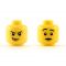 LEGO Head, Dual Sided: Crooked Smile / Surprised