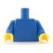 LEGO Torso, Plain Blue