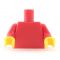 LEGO Torso, Plain Red
