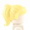 LEGO Hair, Female, Ponytail with Swept Fringe, Light Yellow