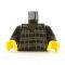 LEGO Torso, Black Flannel Shirt