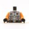 LEGO Torso, Armored with Orange Arms