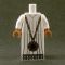 LEGO White Robe with Large Medallion