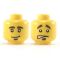 LEGO Head, Bushy Brown Eyebrows and Soul Patch