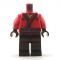 LEGO Asian-style Garment with Black Pants, Wizard Sleeves [CLONE]