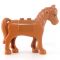 LEGO Riding Horse, dark orange, v3